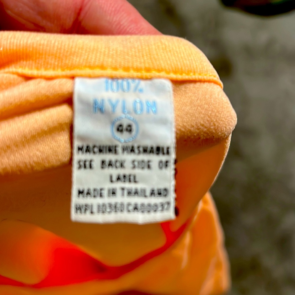 Peach size 44 top soft and slick